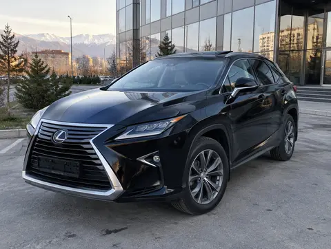 Lexus RX 350, 2017, полный привод, чёрный