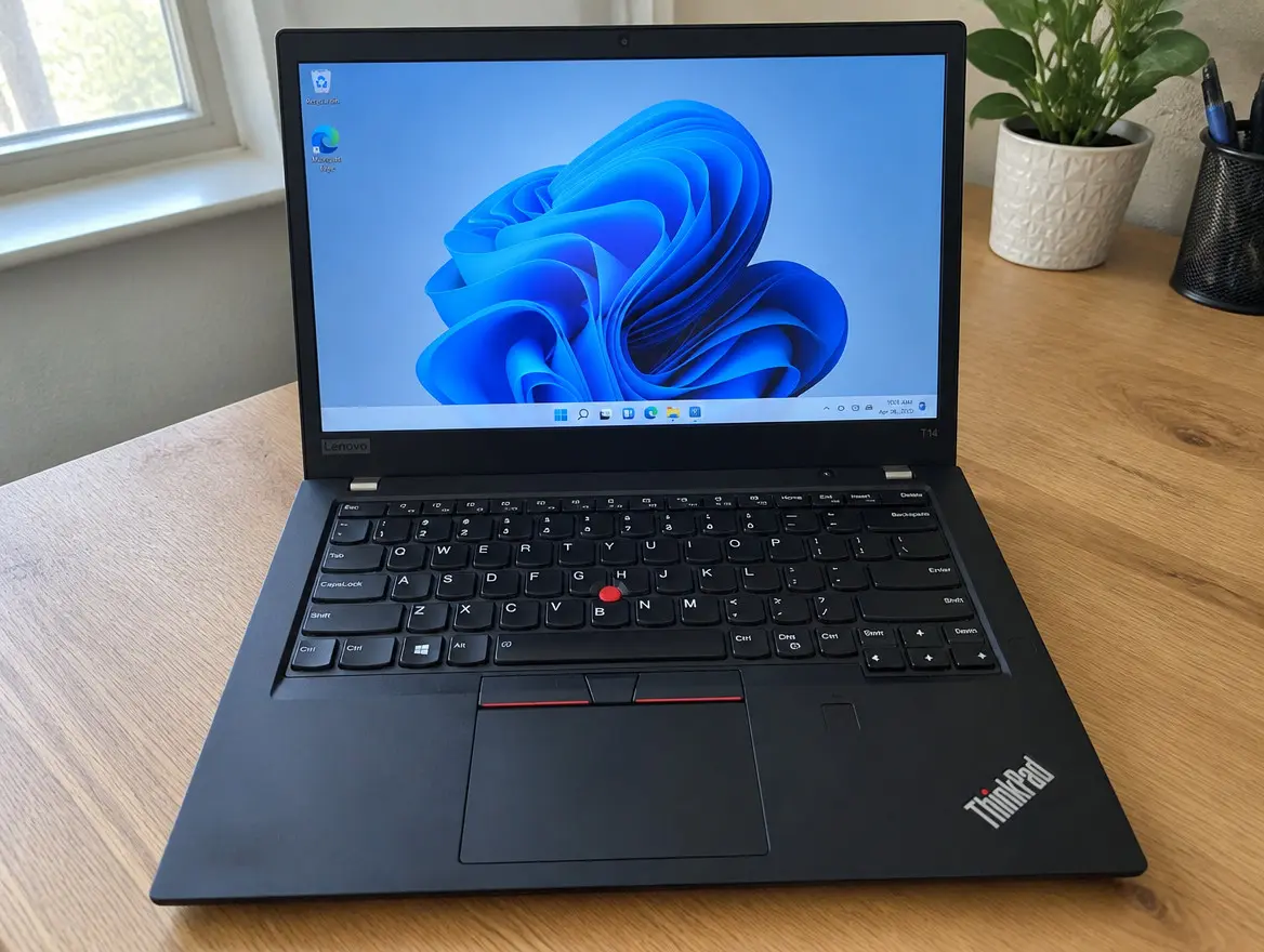 Lenovo ThinkPad T14 Gen 2, i7-1165G7, 16/512, отличное состояние — фото 1