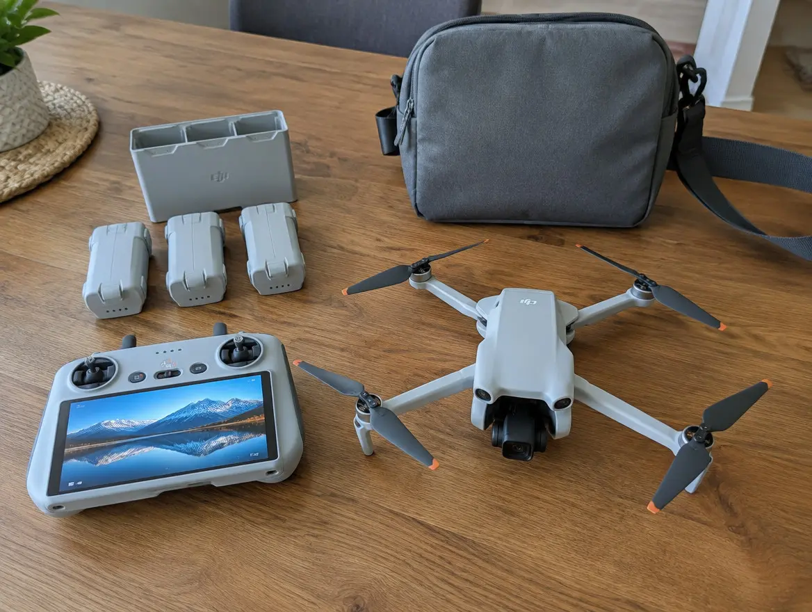 Дрон DJI Mini 4 Pro Fly More Combo, 3 батареи — фото 1